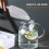 3 Piece Pallet Ice Scraper Shape Plastic Scoop - Transparent 4