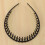 Cerchietto in plastica dentato nero per donna 6
