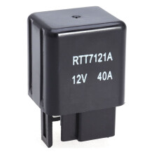 2 Stück RTT7121A12V40A4-Pin Relais Direkter Ersatz Mechanisches Relais Einpoliger Ein-Schalter Ersatz für 90987-02006 Relais (Zufällige Farbe)