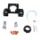 Ceiling Fan Bracket, Fan Mounting Bracket , Flat & Sloped Ceiling Universal Fan Support Bracket 2