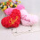 Plush Heart Pillow Valentine's Day Decorative Cushion Pink 6