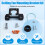 Ceiling Fan Bracket, Fan Mounting Bracket , Flat & Sloped Ceiling Universal Fan Support Bracket 3