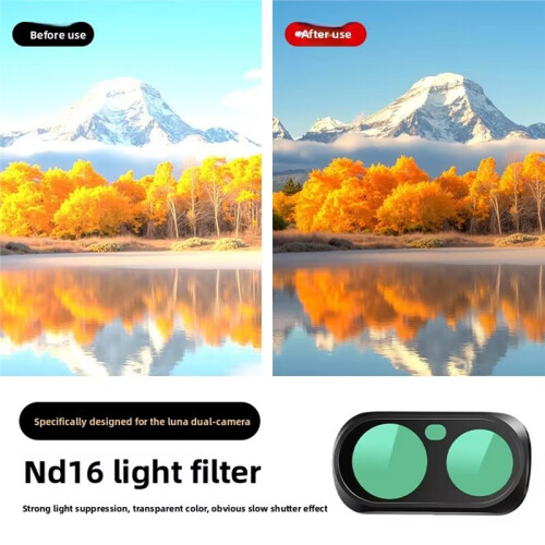 Magnetic Camera Lens Filter for   Ultra Quick Install Action Cam Replacement Accessories ND16 1