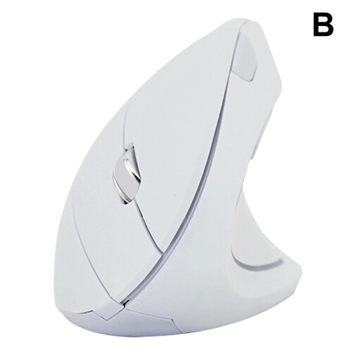 Mouse da gioco wireless verticale ergonomico ottico ricaricabile per PC e laptop^ B7Q8