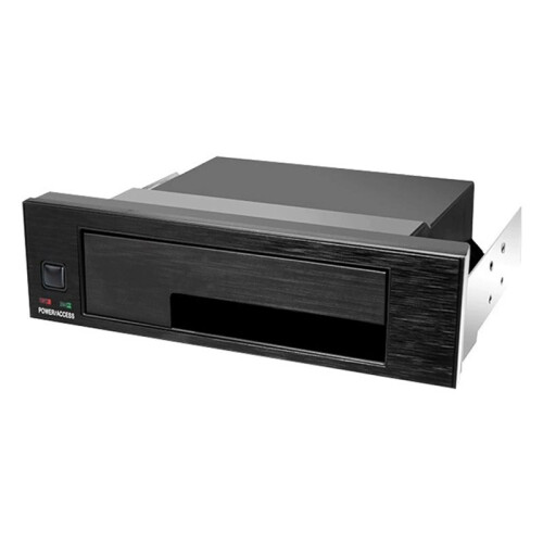 Gabinete de Backplane para Disco Rígido  III Sem Bandeja de 5,25 Polegadas, Rack Móvel Hot Swap para HDD ou SSD de 2,5"/3,5"