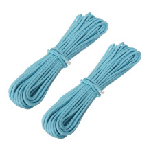 x 550 pund paracord fallskjermsnor nylon selvlysende glødende i mørket 9-kjerne strand blå
