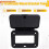 2Pcs 175A Flush Mount Bracket Panel with Dust Cover, Plug Connector Fixed Mounting for RV, Truck, Marine 3