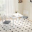 3 Piece Dining Set with Table and 2 Chairs White 4