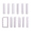 Embossing Rolling Pins Set for Pottery Clay with 12 Patterns Ceramics Polymer Clay DIY with Non-Stick Handle 2