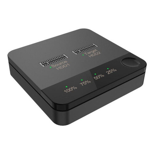 M.2  Hard Disk Copier Indicator Hard Disk Box Data Transmission Dual Rotors Reading for Store Data for Computer 2
