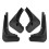 Car MudFlaps for  Exeed RX 2023 2024 Mudguards Mud Flaps  Guards Front Rear Wheels  Accessories 2