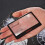 Loupe de poche transparente format carte de crédit T7L2 6