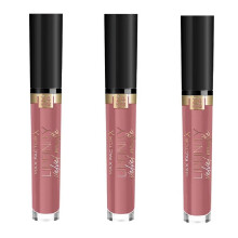 3 Pcs Max Factor Lipfinity Velvet Matte Lipstick - Coco Creme 20