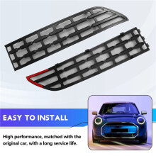 Car Lower Bumper Anti Insect Net for Cooper E SE J01 EV Electric 2024 2025 Front Grille Mesh Cover A