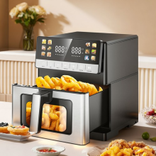 10L Air Fryer 12 Preset Modes 1800W Oil Free Digital Oven Color Icons Lsdwgltbui