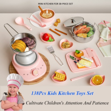 Real Cooking for Kids Real Cooking Kitchen Set Cooking Toys Mini Kitchen UK