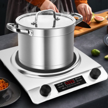 Electric Induction Stove Commercial Cooker Cooktop Cooker Stainless Steel 5000W