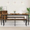 VidaXL vidaXL Dining Tables 2 pcs 200 x 100 x 75 cm Engineered Wood 4