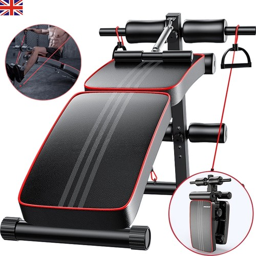 Sit Up Bench Adjustable Core ABS Workout Multipurpose Thigh Support for Home Gym 1