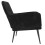 VidaXL vidaXL Armchair Black Velvet 3