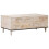 VidaXL vidaXL Coffee Table White 100 x 54 x 40 cm Solid Mango Wood 5