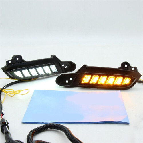 LED Daytime Running Light Streamer Light Fog Light for  Tacoma 2016-2020 1