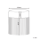 Beliani Pouffe VIRGINIA Velvet Taupe 6