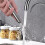 Brush for Kitchen Stainless Steel Wire and Handle with Hang Hook Scrub Dish Pot Stove Plate 4