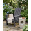 Beliani Garden Chair ADIRONDACK Dark Grey 7