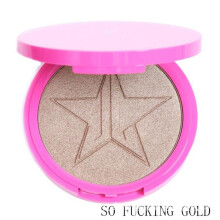 (Fucking Gold)Star Face Powder Contour Kit Make Up Bronzer Highlighter Cosmetic New Eyeshadow