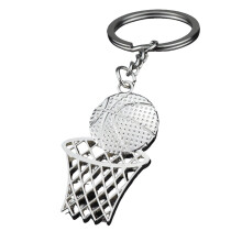 Basketball-Schlüsselanhänger für NBA-Fans Silver