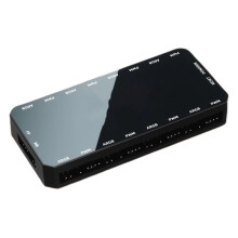 Controlador ARGB HUB de Ventilador PWM de 8 Puertos Control Remoto Sincronizado RGB Control de Temperatura Efectos de Enfriamiento de Caja de