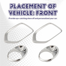 Front StoßStange Nebel Scheinwerfer Lampe Abdeckung Rahmen Trim für Sorento 2010 2011 2012
