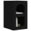 VidaXL vidaXL Bedside Table Black 29.5 x 33.5 x 50 cm Engineered Wood 3