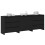 VidaXL vidaXL Sideboard 3 pcs Black 70 x 41 x 75 cm Engineered Wood 5
