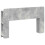 VidaXL vidaXL Headboard Cabinet with Storage Concrete Grey Engineered Wood 2