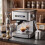 Homcom HOMCOM Espresso Machine, 20-Bar, Semi Automatic, Black 2