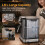 Homcom HOMCOM Espresso Machine, 20-Bar, Semi Automatic, Black 7