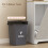Homcom HOMCOM 175cm Tall Kitchen Cabinet with Rubbish Bin, White 6