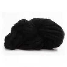 (Black)soilde Farbe handgestrickt Garn Linie dick warm weich Stricken modisch Handarbeit