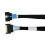 PCIe 5.0 X16 to Dual MCIO-8i Extension Cable GPU Server Expansion Adapter for GPU Network Card U.2 SSD 50CM 2