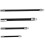 4-Piece Flexible Socket Extension Bar Set for 1/2" 1/4" 3/8" Drive - Drive Socket Set Versatile Tool 3