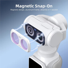 Lens Filter Kit for Ultra CPL Black Soft Anti-Glare VND White Filters Handheld Gimbal Camera Accessories