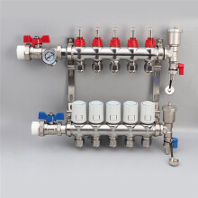 Elektrischer Thermoaktuator NC 230V für Fußbodenheizungsverteiler Normalerweise Geschlossener Elektrischer Aktuator