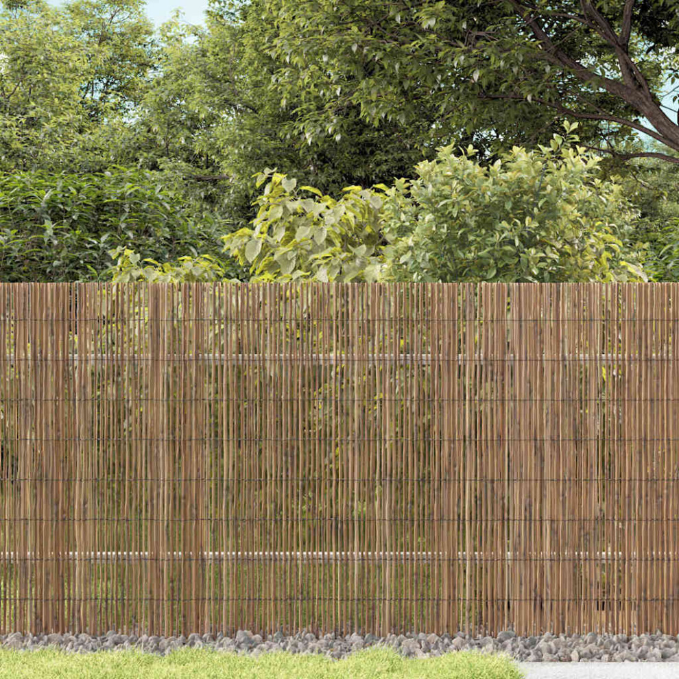 Vidaxl Garden Fence Natural 8721158824080