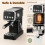 Homcom HOMCOM Espresso Machine with 20-Bar Pressure, Black 9