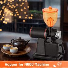 Coffee Grinder Part Hopper for Xeoleo N600 Machine,Prevent Jump Function,Coffee Bean Box,Grinder Coffee Bean Bin,A