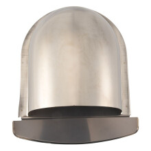 6Inch 150mm Waterproof Stainless Steel Vent Vent Hood Anti-Corrosion Exhaust Extractor for Wall Air Outlet Cover,A