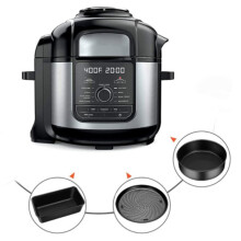Conjunto de Assados Para Foodi 6.5 Qt, 8 Qt Panela de PressãO + Kit para Assar Fritadeira de Ar, Conjunto de AcessóRios de Fritadeira de Ar