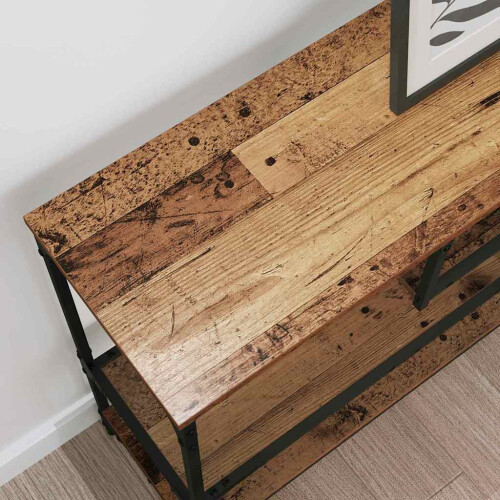 VidaXL vidaXL Console Table Old Wood 100 x 30 x 75 cm Engineered wood 1